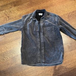 Urban Outfitters Gray Corduroy Chunky Jacket/Shacket - Size Small